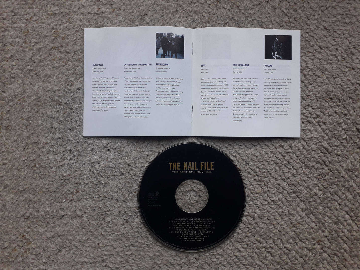 Jimmy Nail-The Nail File: The Best Of Jimmy Nail CD (3984-20739-2)