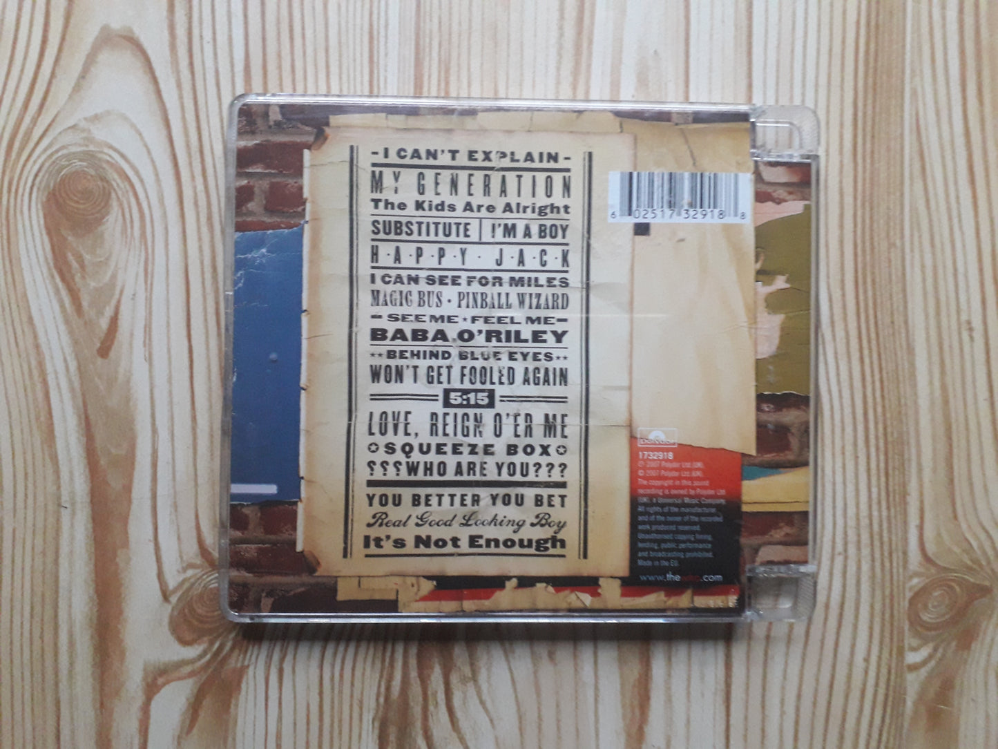 Who-Then And Now CD (1732918)
