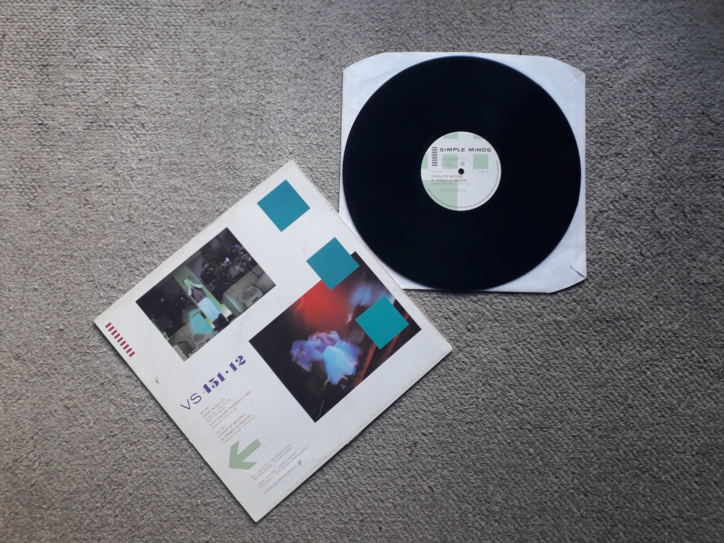 Simple Minds-Sweat In Bullet 12" EP (VS 451-12)