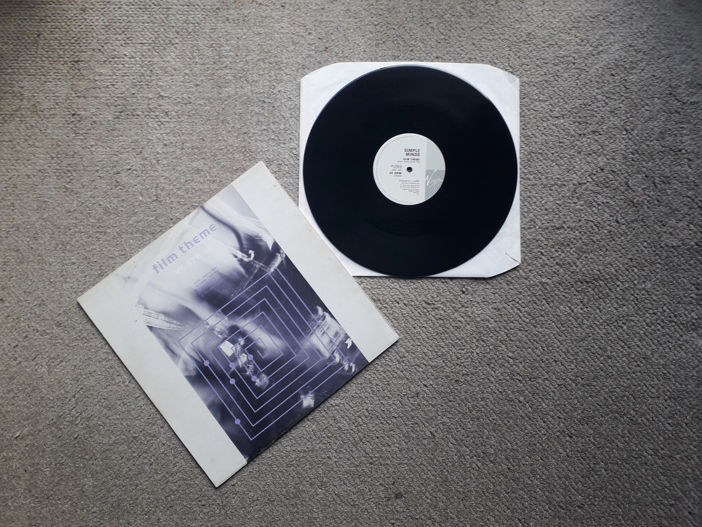 Simple Minds-I Travel 12" EP (VS 578-12)