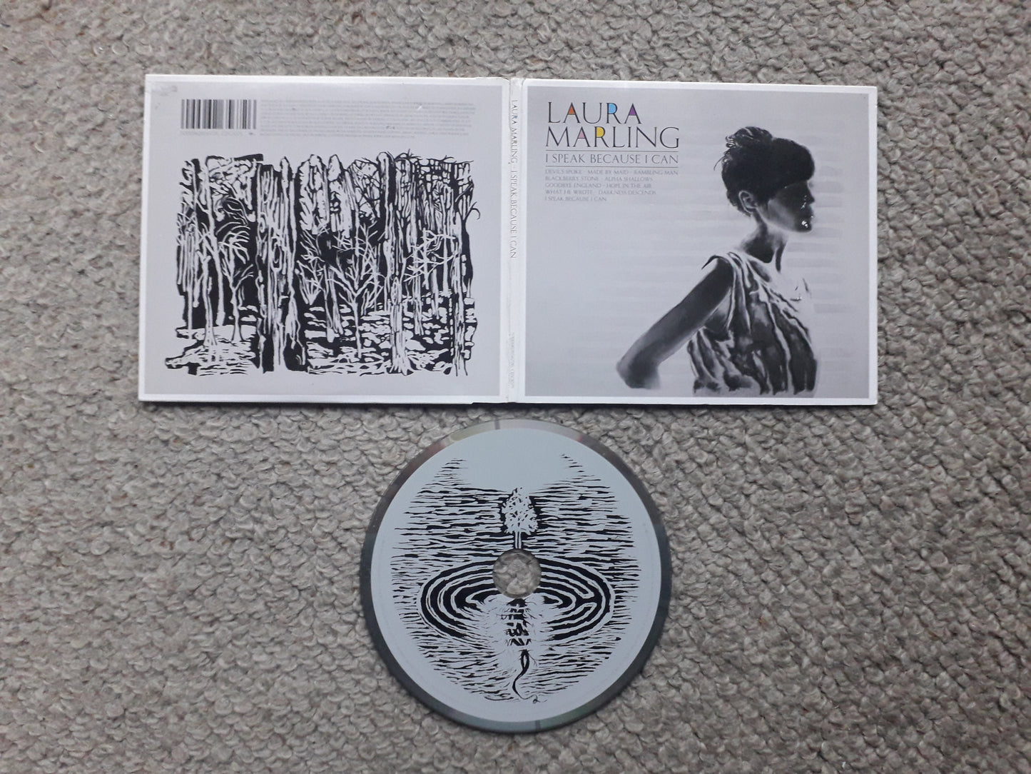 Laura Marling-I Speak Because I Can CD (CDV3075 G/Fold)