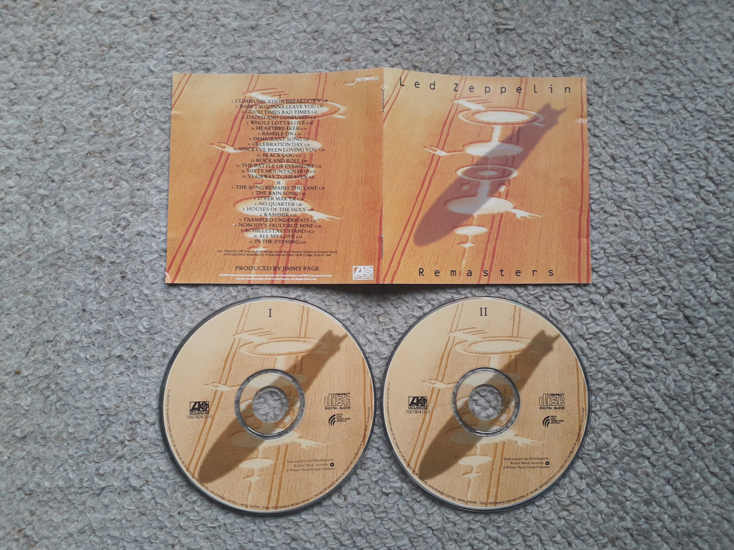 Led Zeppelin-Remasters Double CD (7567 80415-2)
