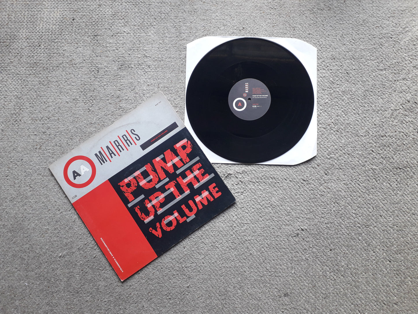 MARRS-Pump Up The Volume 12" (BAD 707)