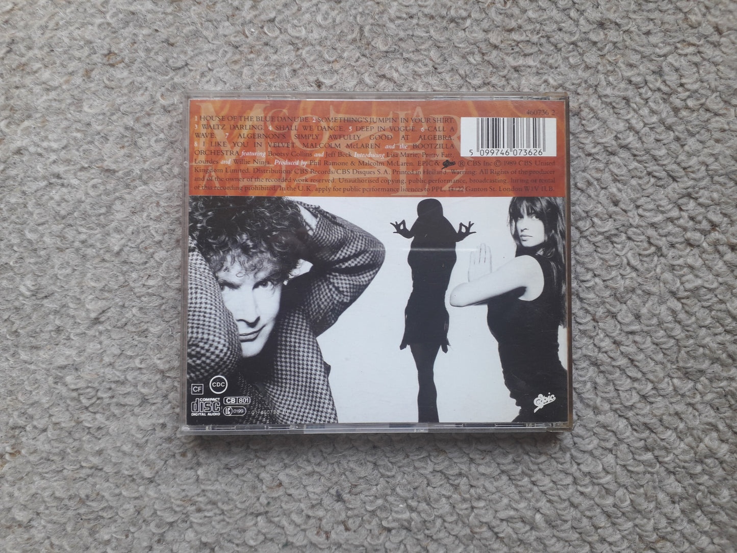 Malcolm McLaren & The Bootzilla Orchestra-Waltz Darling CD (460736 2)