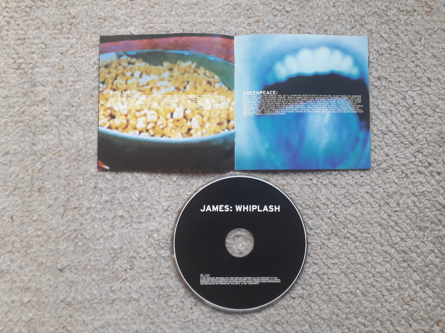 James-Whiplash CD (534 354-2)