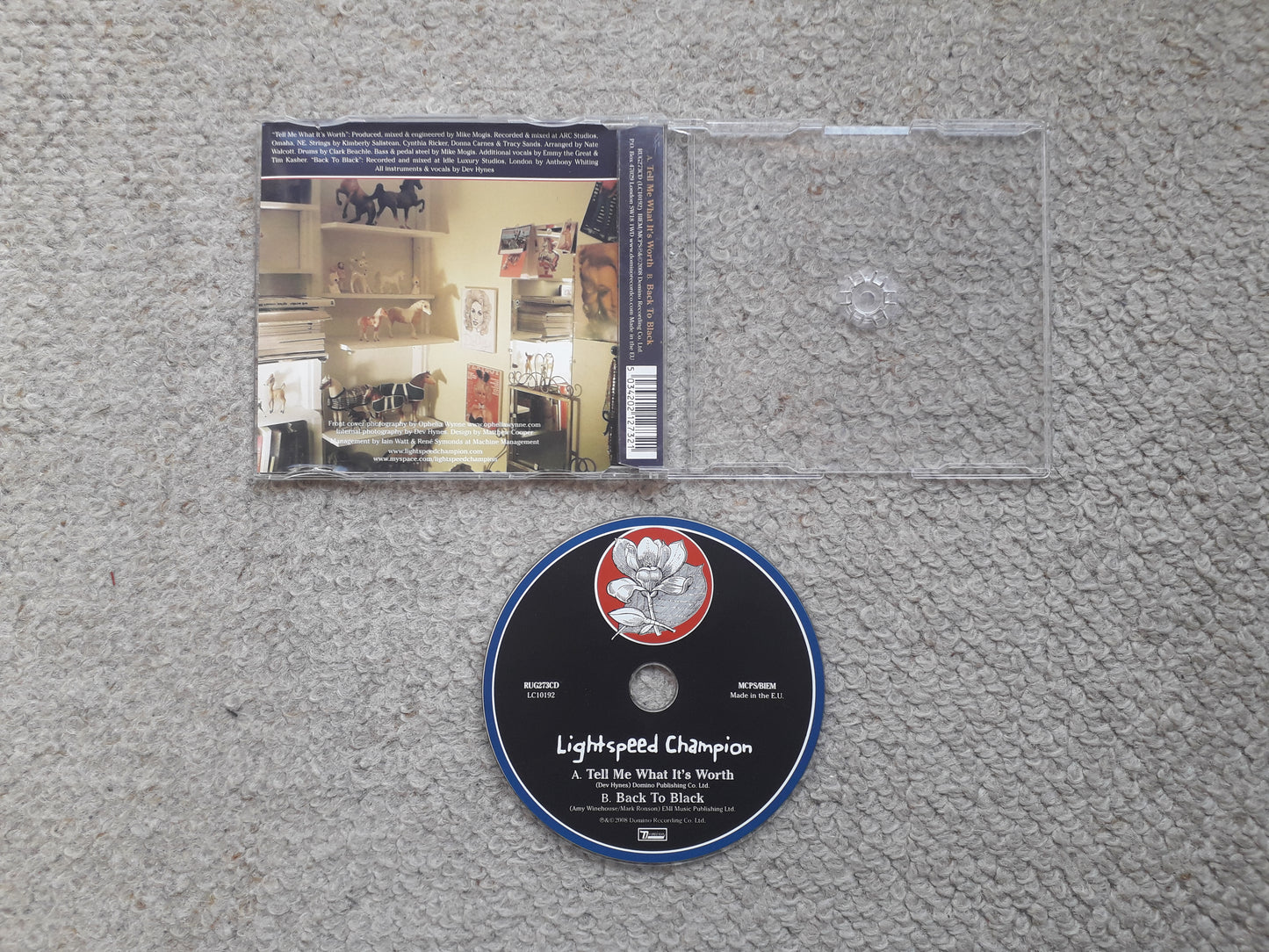 Lightspeed Champion-tell Me What It's Worth CD Single (RUG273CD)