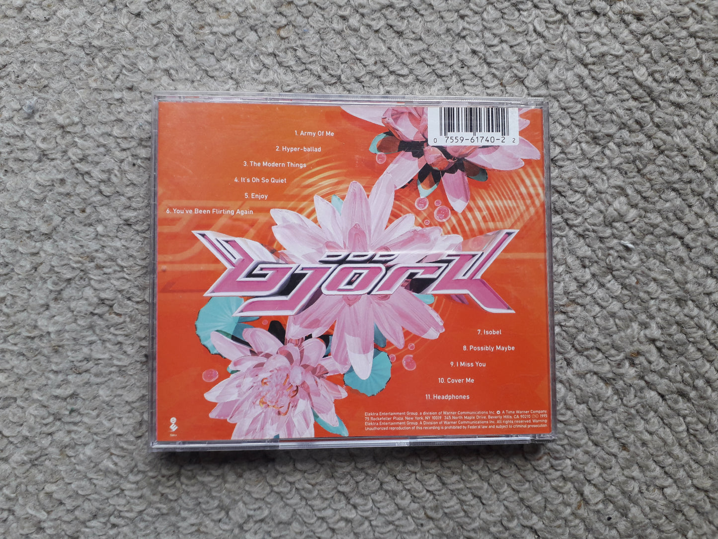 Bjork-Post CD (61740-2 USA)