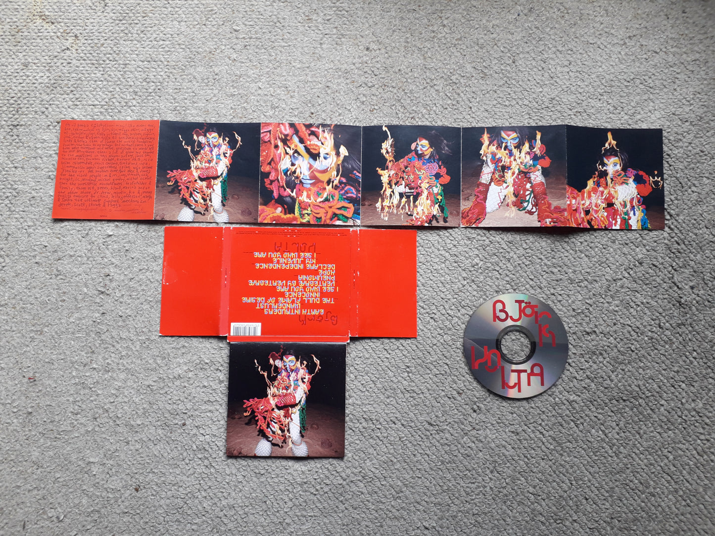 Bjork-Volta CD digipak (tplp460cd)