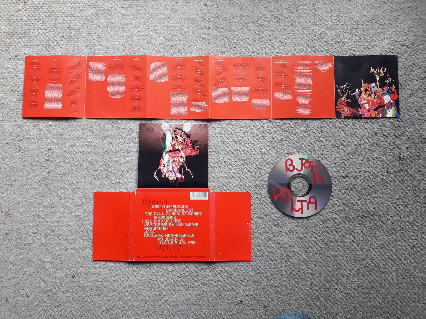 Bjork-Volta CD digipak (tplp460cd)