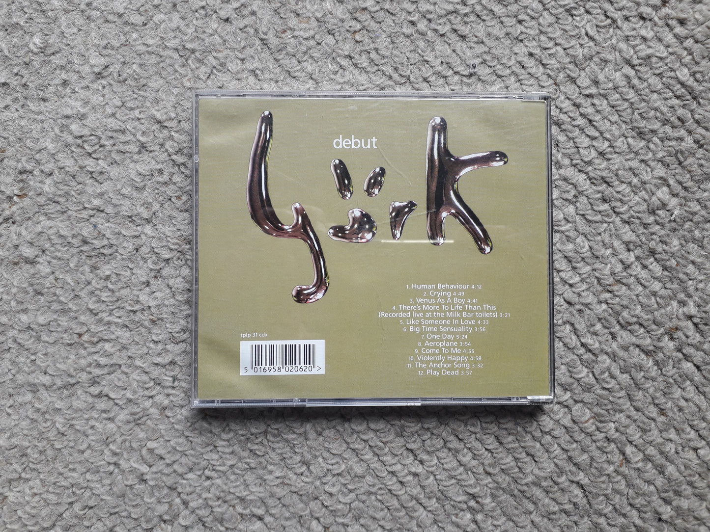 Bjork-Debut CD (tplp 31 cdx)