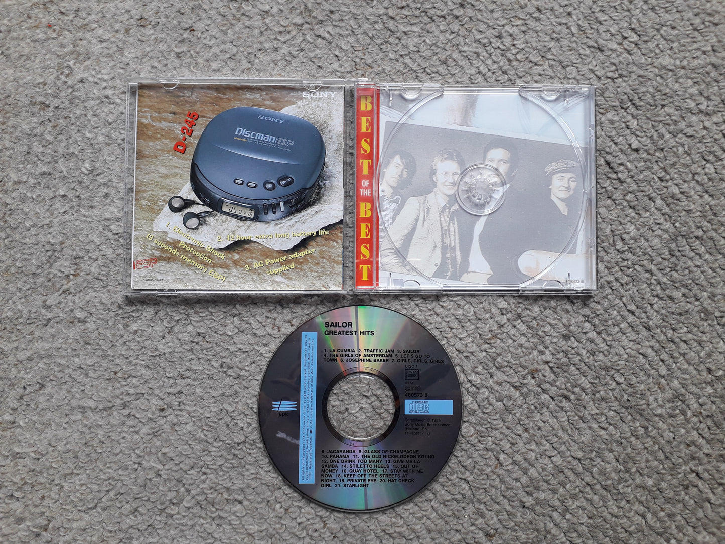 Sailor-Greatest Hits CD (480573 2)