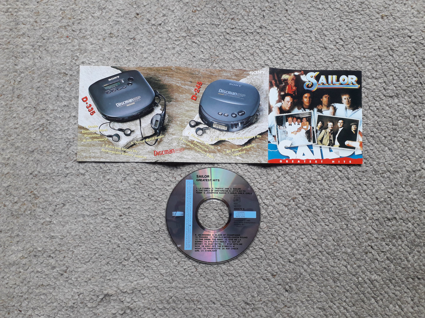 Sailor-Greatest Hits CD (480573 2)