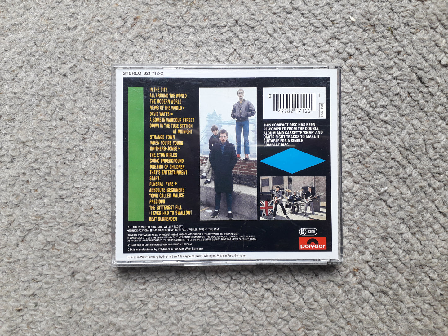 The Jam-Snap! CD (821 712-2)