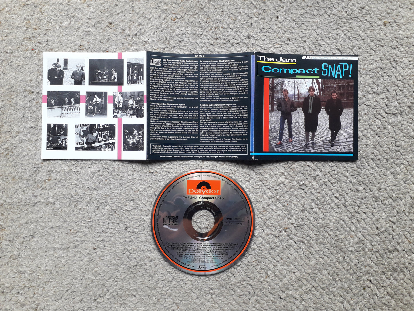 The Jam-Snap! CD (821 712-2)