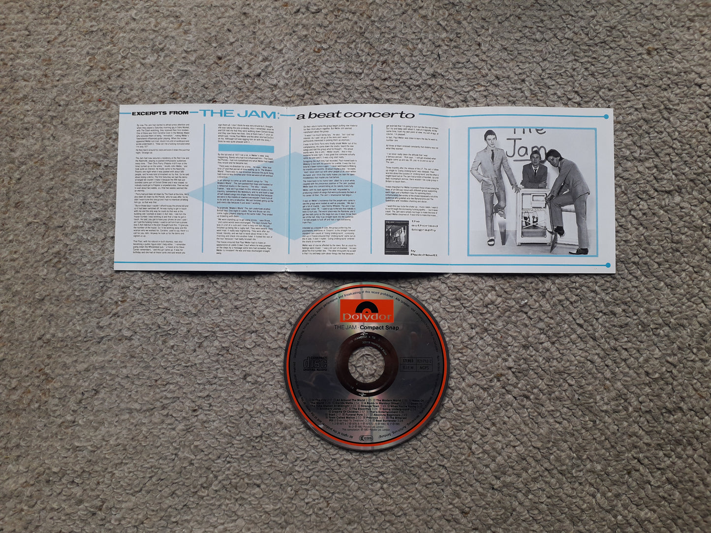 The Jam-Snap! CD (821 712-2)