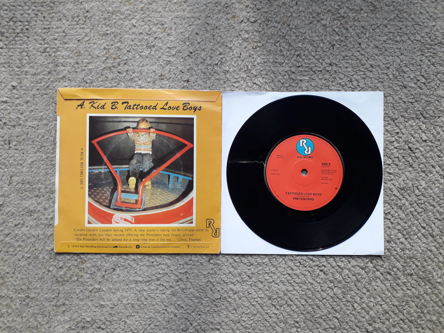 The Pretenders-Kid 7" (ARE 9)