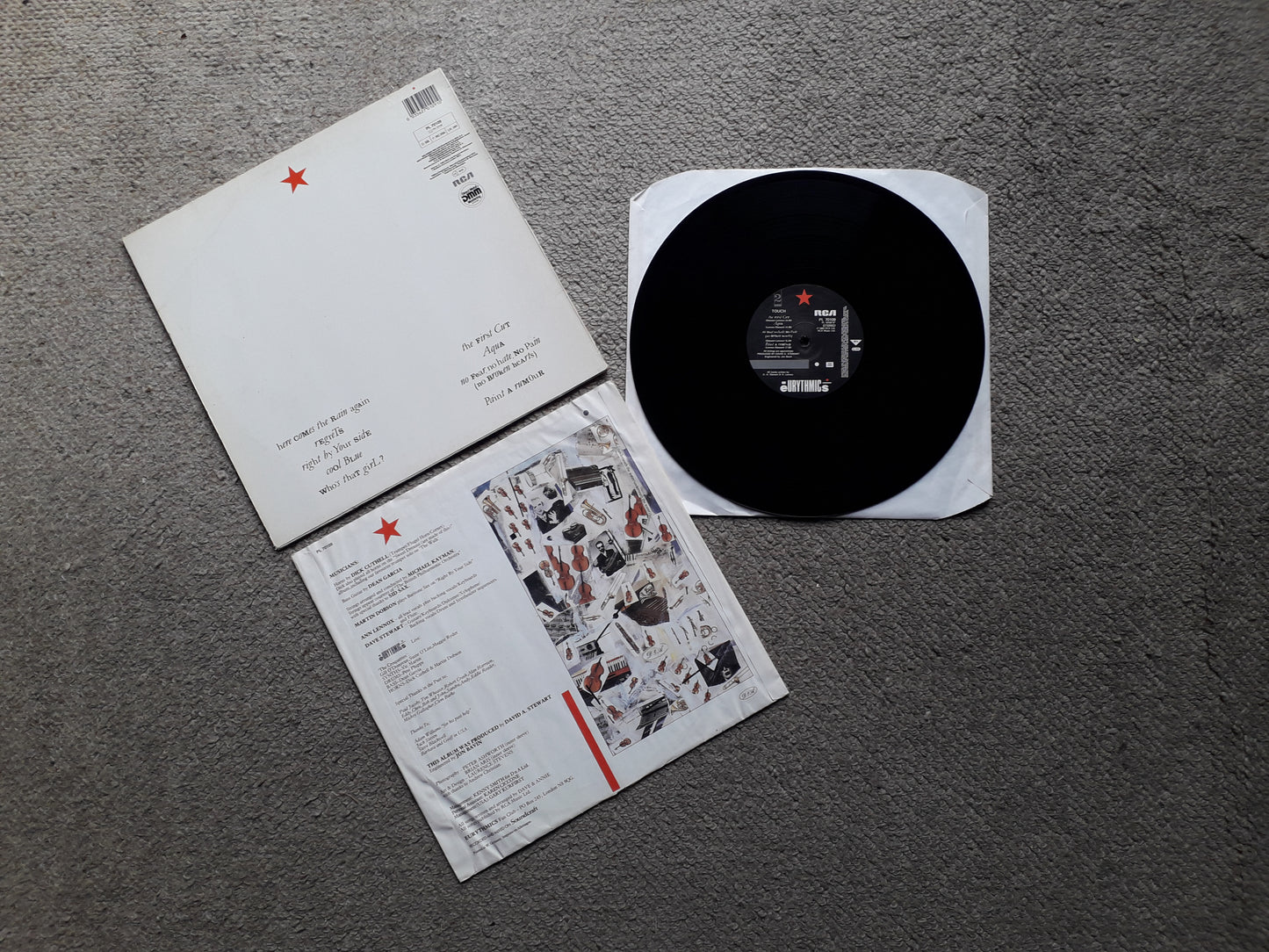 Eurythmics-Touch LP (PL70109)