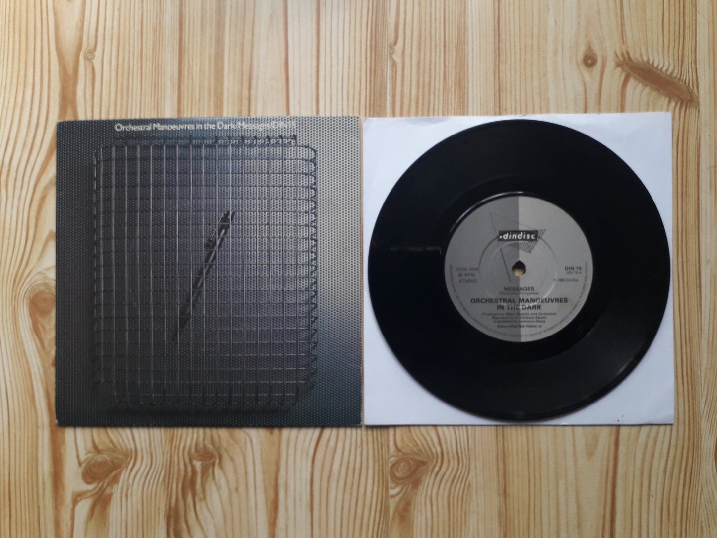 Orchestral Manoeuvres In The Dark – Messages 7" (DIN 15)