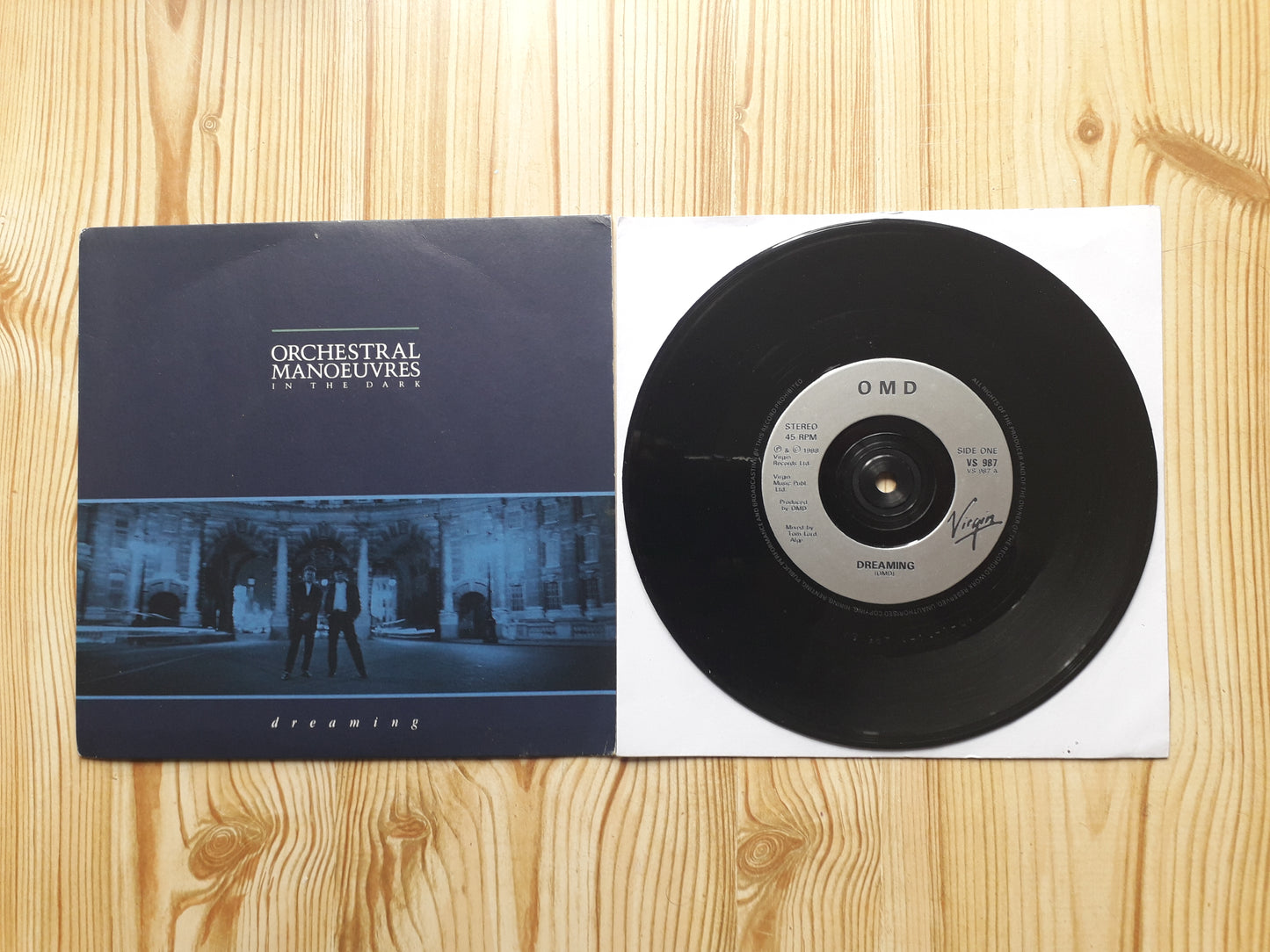 Orchestral Manoeuvres In The Dark – Dreaming 7" (VS 987)