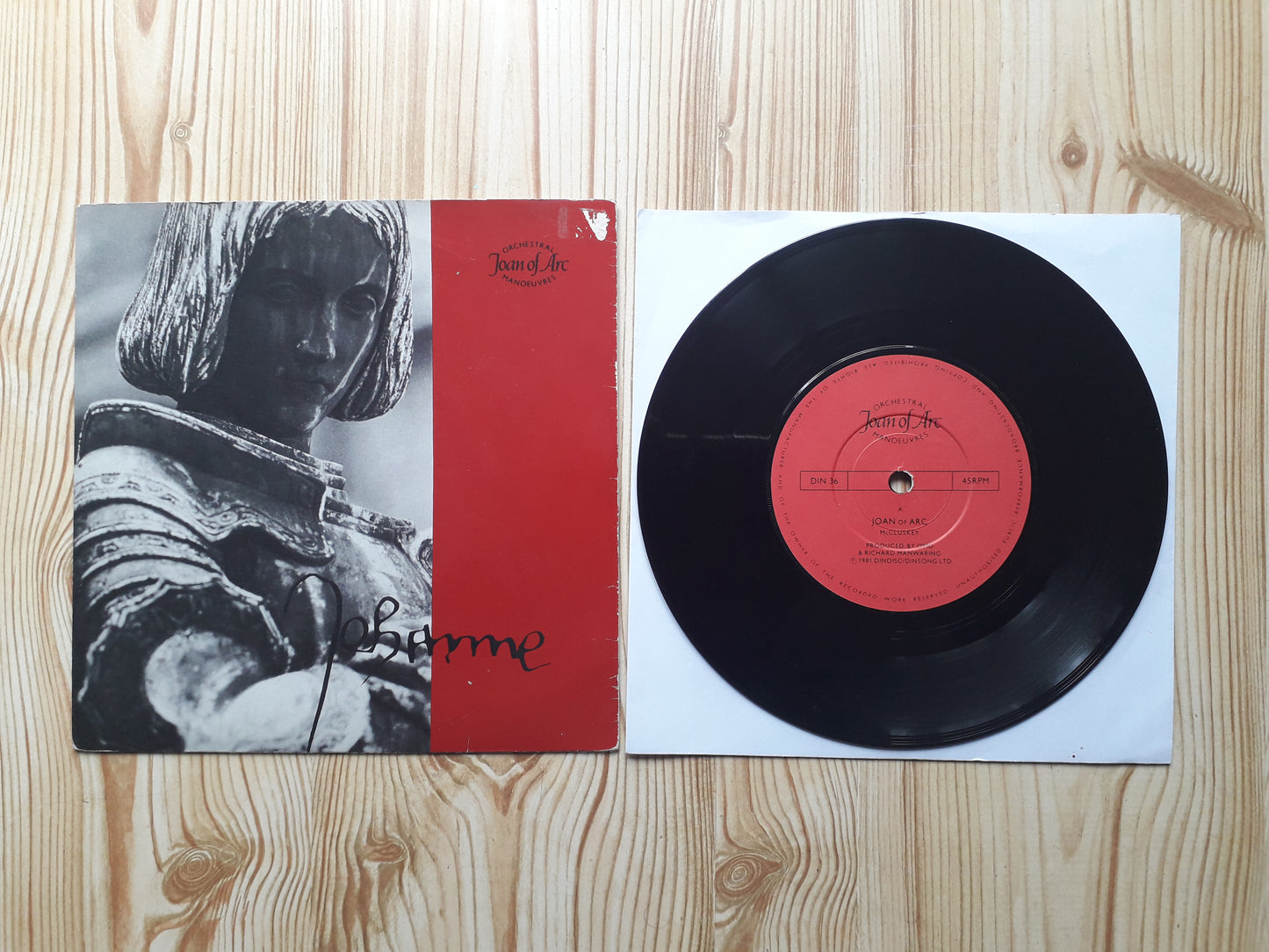 Orchestral Manoeuvres In The Dark – Joan Of Arc 7" (DIN 36)