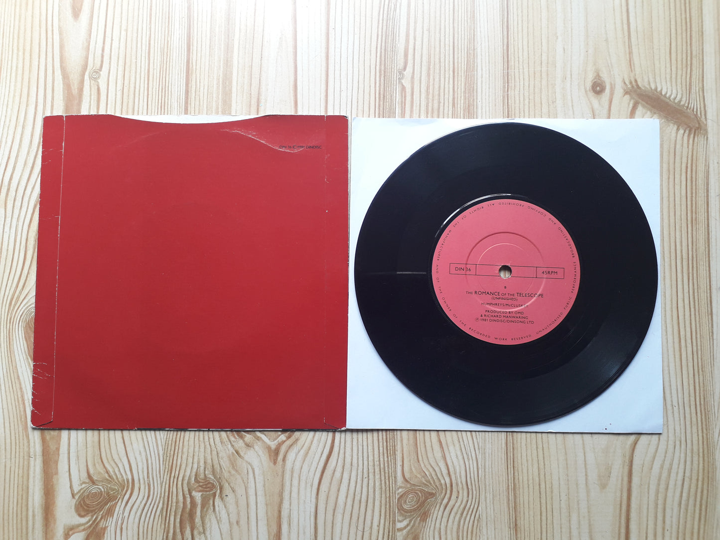 Orchestral Manoeuvres In The Dark – Joan Of Arc 7" (DIN 36)
