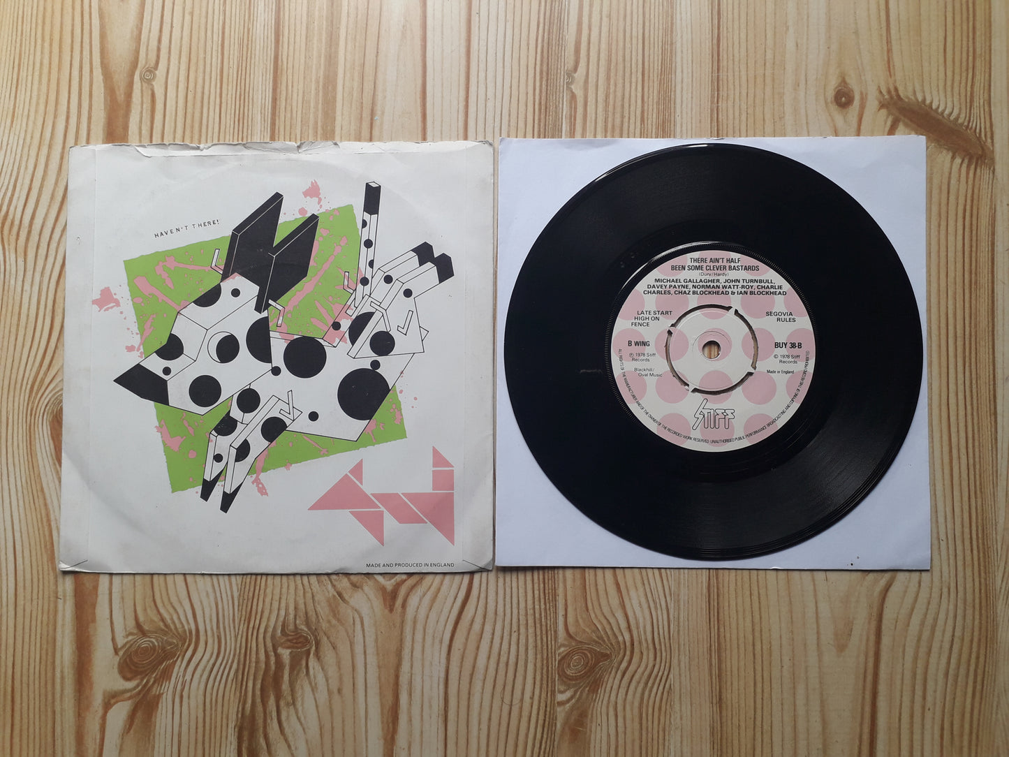 Ian Dury & The Blockheads-Hit Me With Your Rhythm Stick 7" (BUY38)
