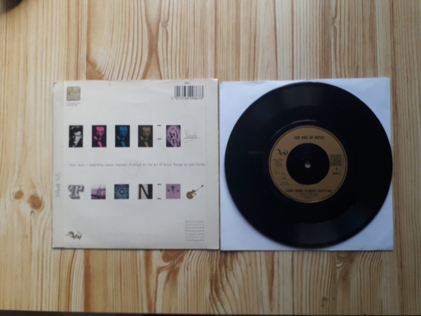The Art Of Noise Featuring Duane Eddy-Peter Gunn 7" (WOK 6)