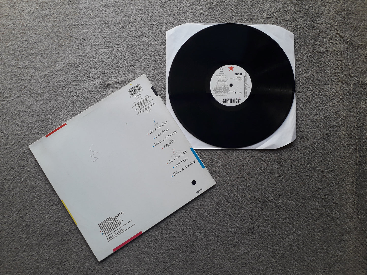 Eurythmics-Touch-Dance LP (PG 70354)