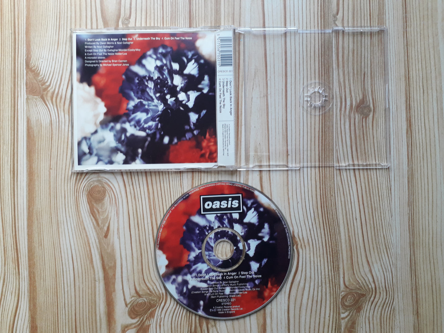 Oasis-Don't Look Back In Anger CD EP (CRESCD 221)