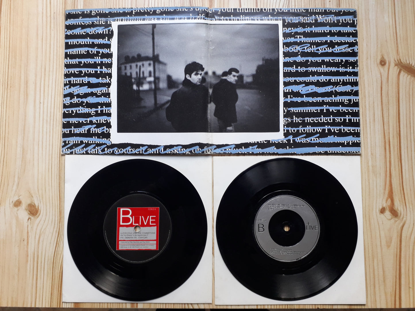Lloyd Cole & The Commotions-Cut Me Down (Remix) Double 7" Limited Edition (COLEG 6)