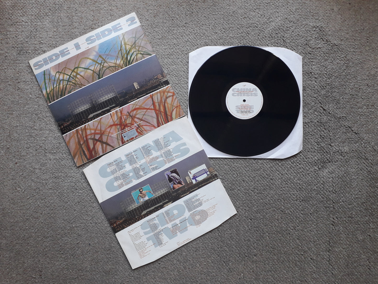 China Crisis-Working With Fire And Steel.Possible (Pop Songs Volume Two LP) (V2286)