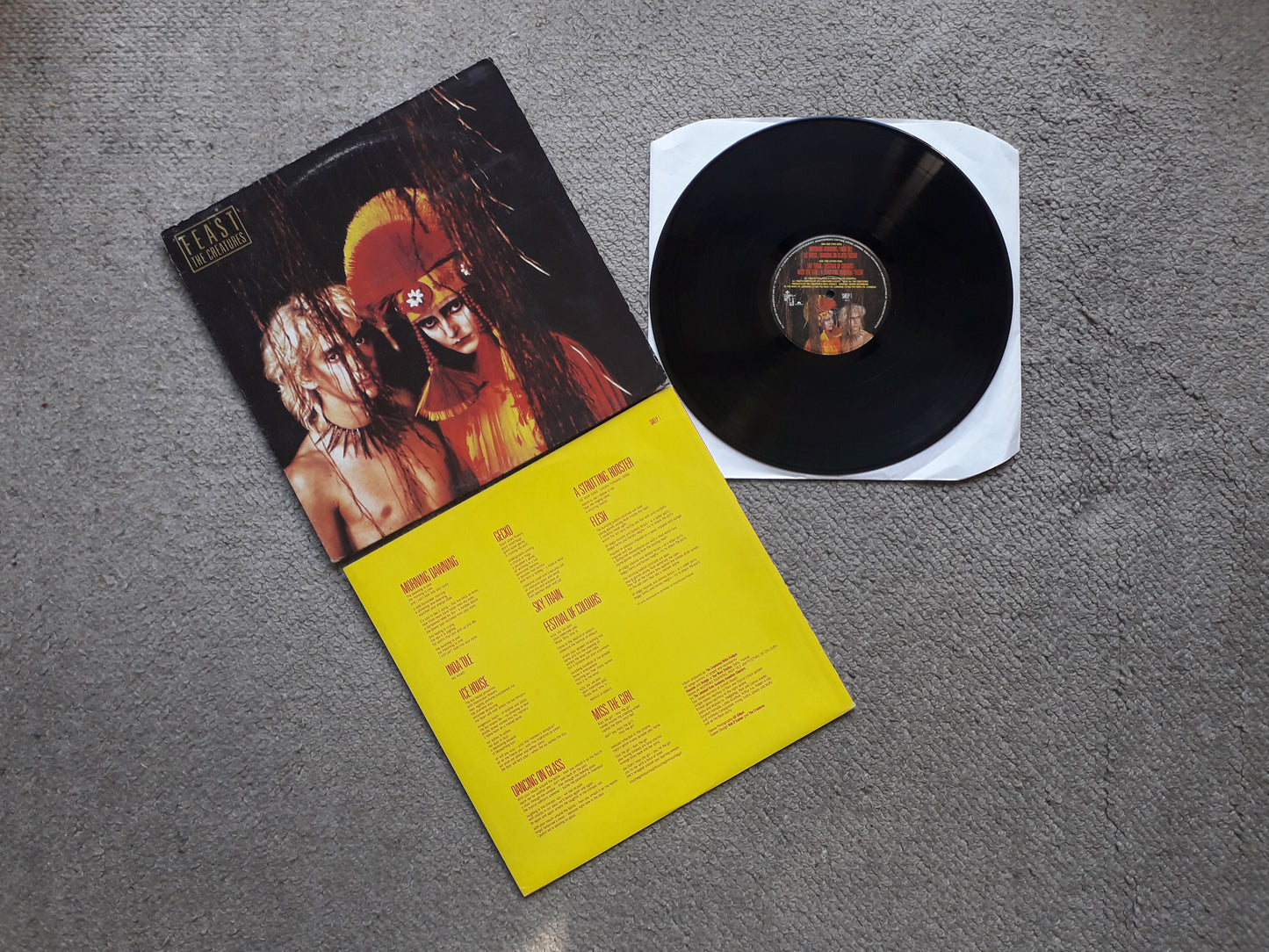 The Creatures-Feast LP (SHELP 1)