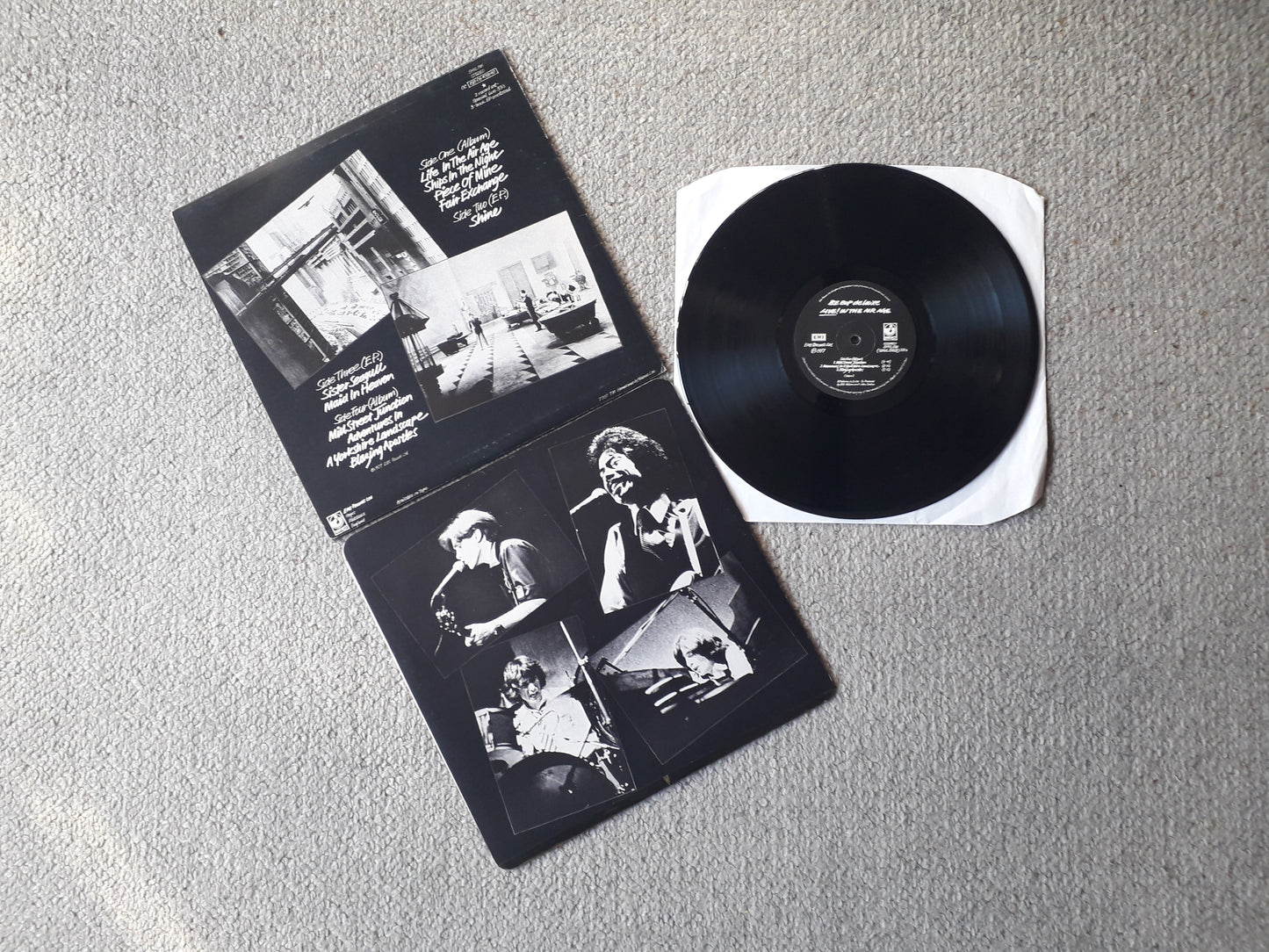 Be Bop Deluxe-Live! In The Air Age LP (SHVL 816)