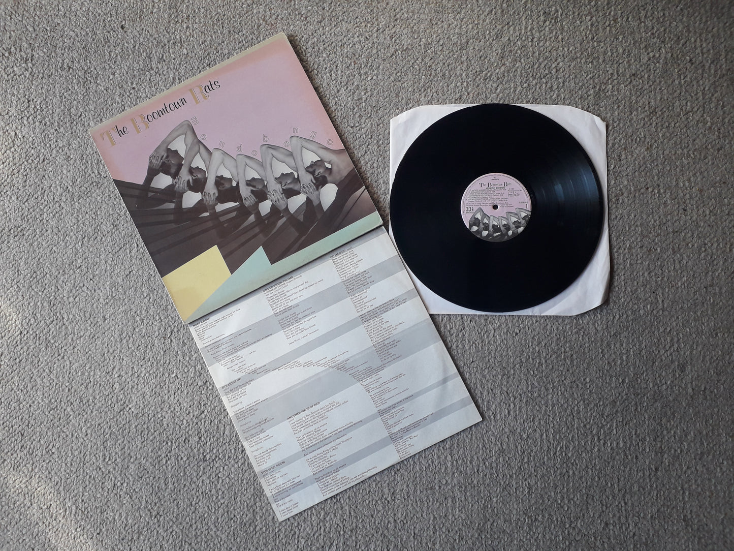 The Boomtown Rats-Mondobongo LP (6359 042)