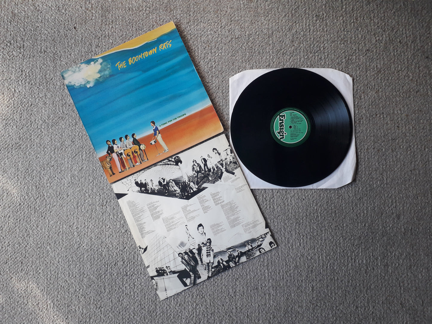 The Boomtown Rats-A Tonic For The Troops LP (ENVY 3)