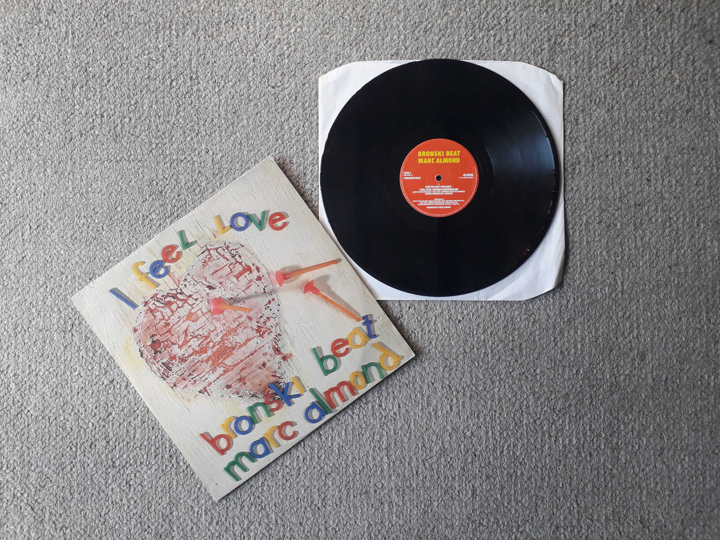 Bronski Beat, Marc Almond-I Feel Love 12" (BITEX 4)