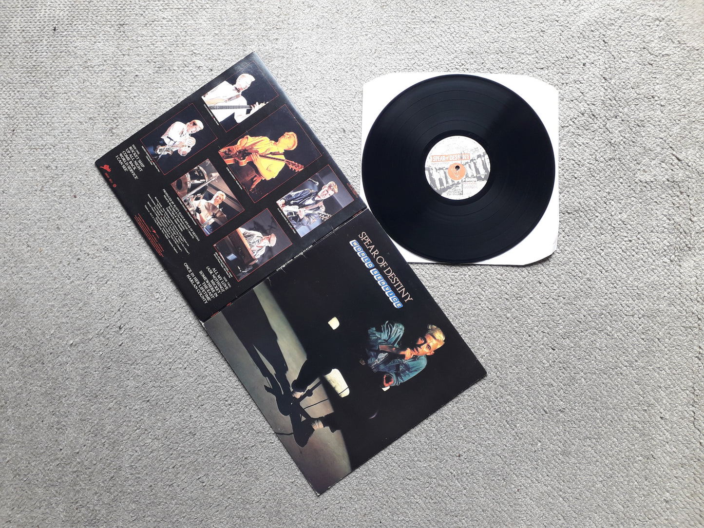 Spear Of Destiny-World Service LP (EPC 26514)