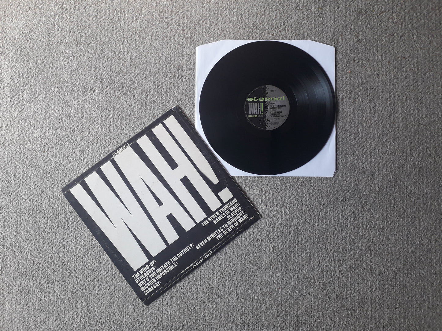 Wah! – Nah=Poo - The Art Of Bluff LP (Classic 1)