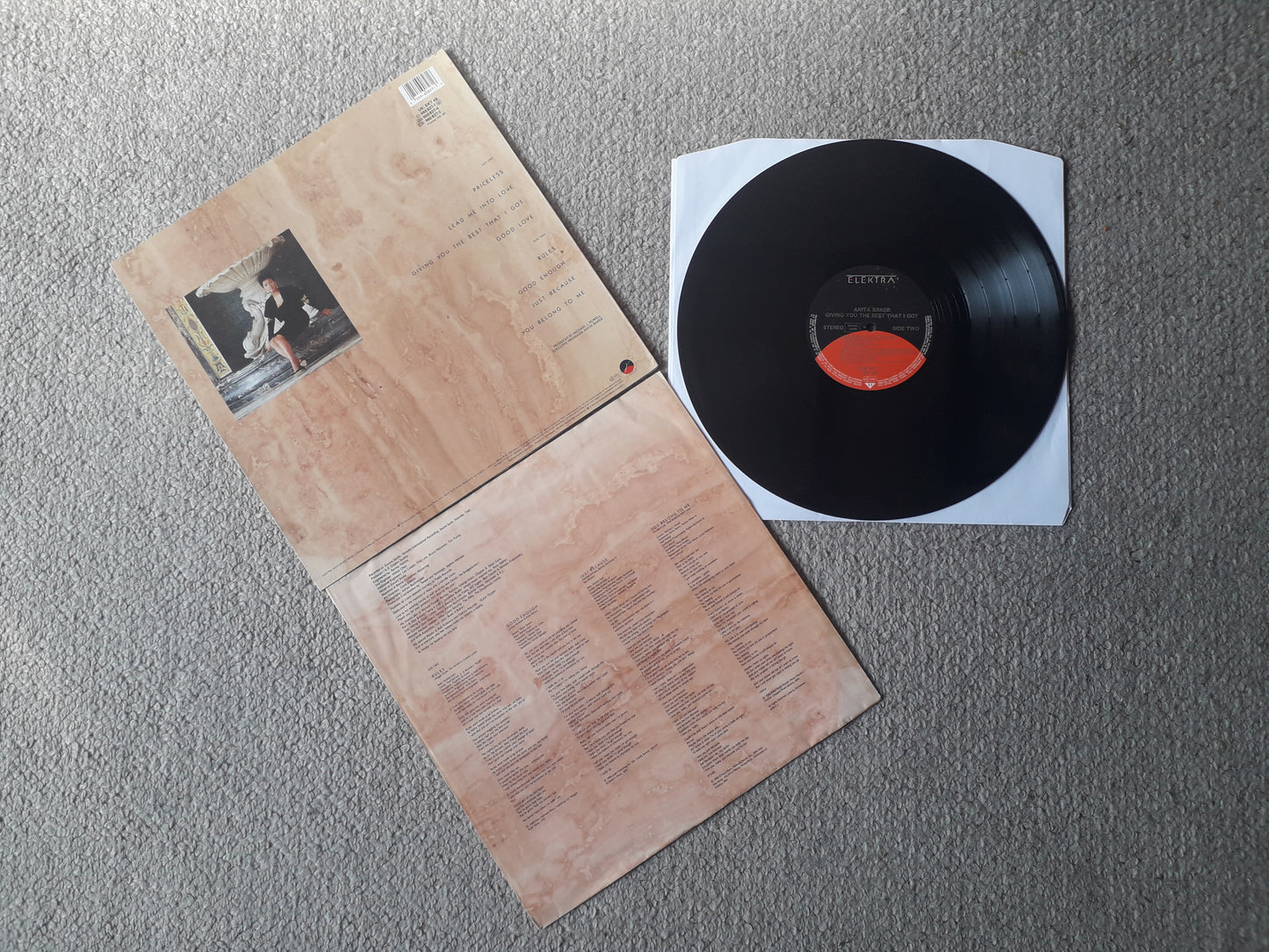 Anita Baker-Giving You The Best That I Got LP (EKT 49)