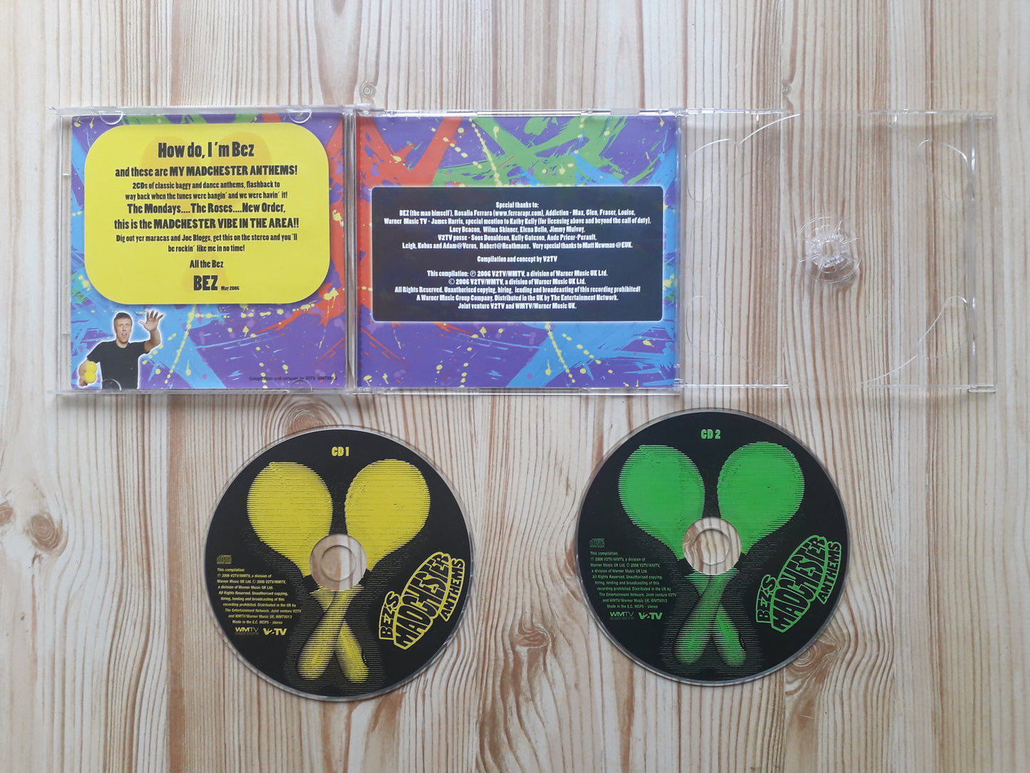 Various – Bez's Madchester Anthems Double CD (WMTV013)