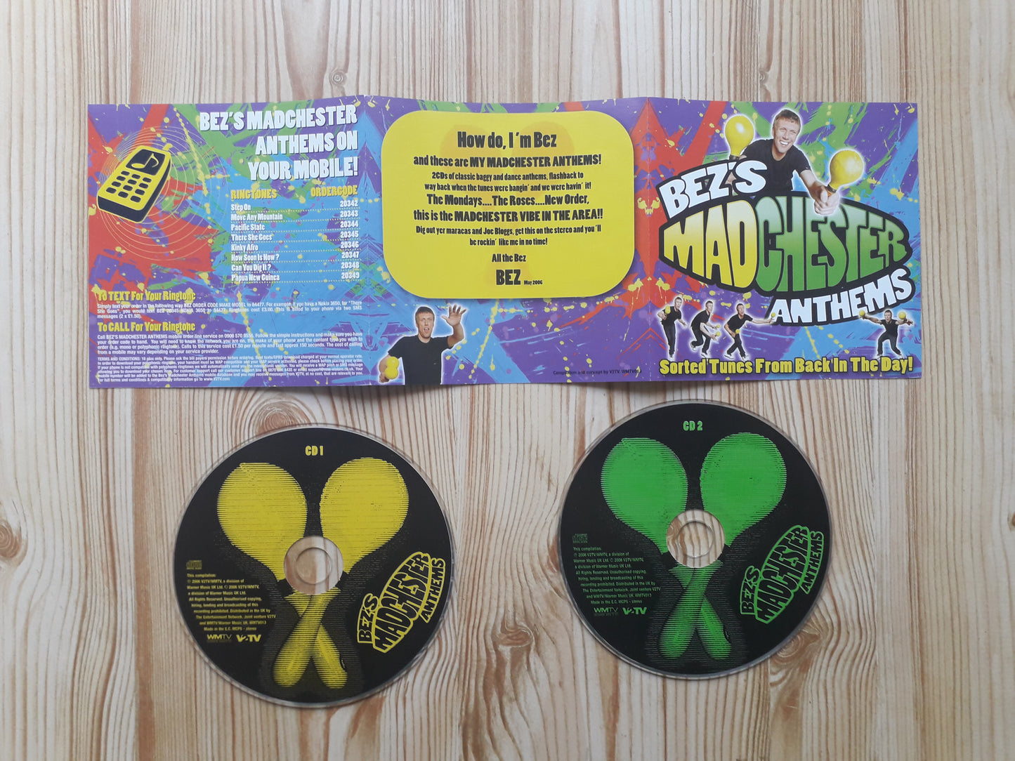 Various – Bez's Madchester Anthems Double CD (WMTV013)