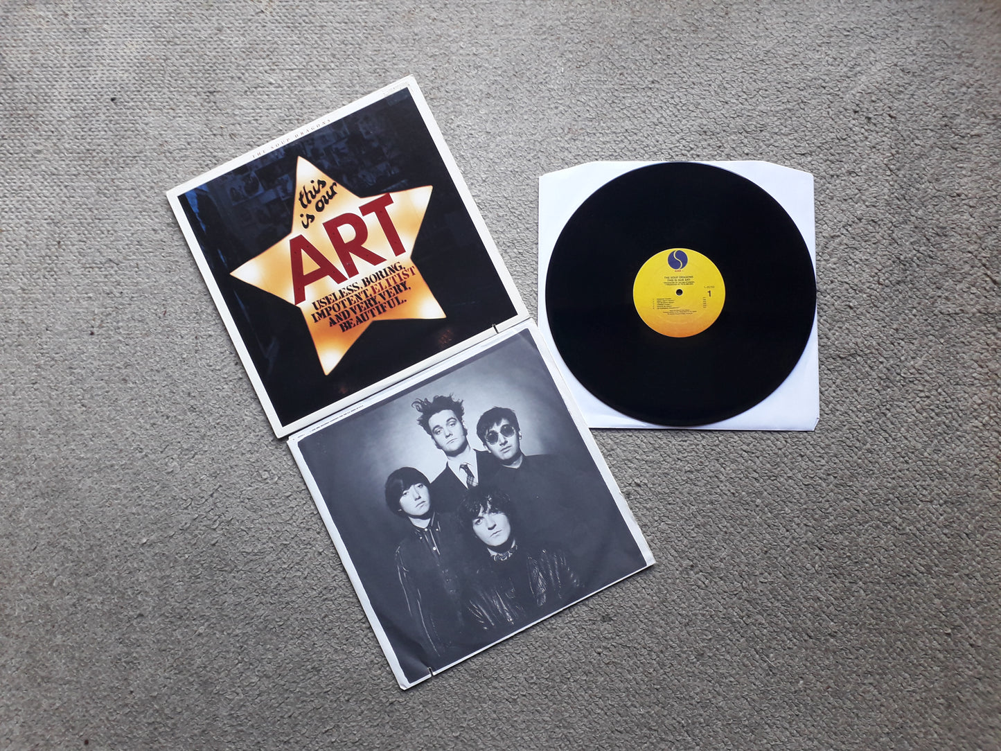 The Soup Dragons-This Is Our Art LP (USA 1-25702)