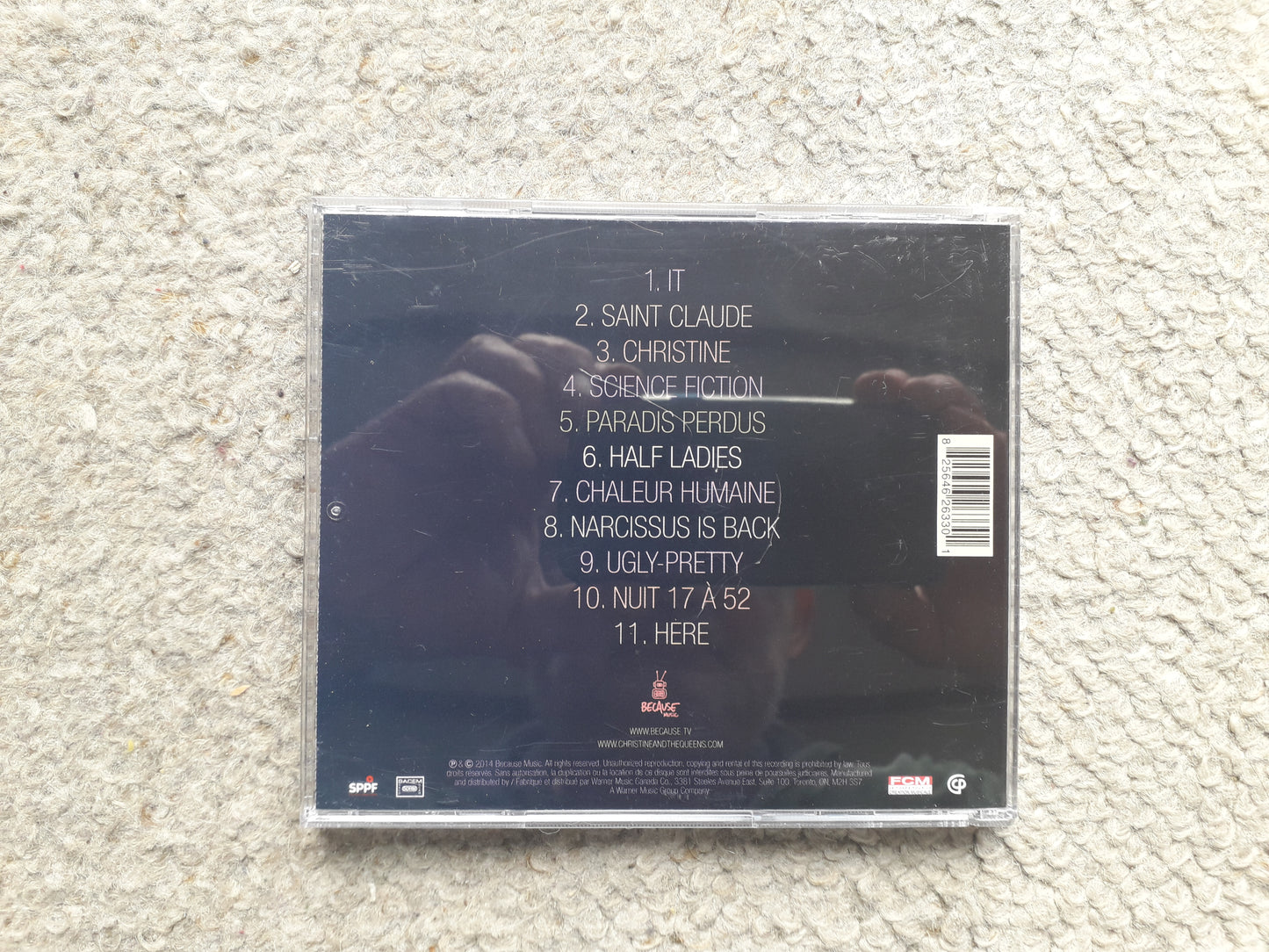 Christine And The Queens – Chaleur Humaine CD (2-263301)