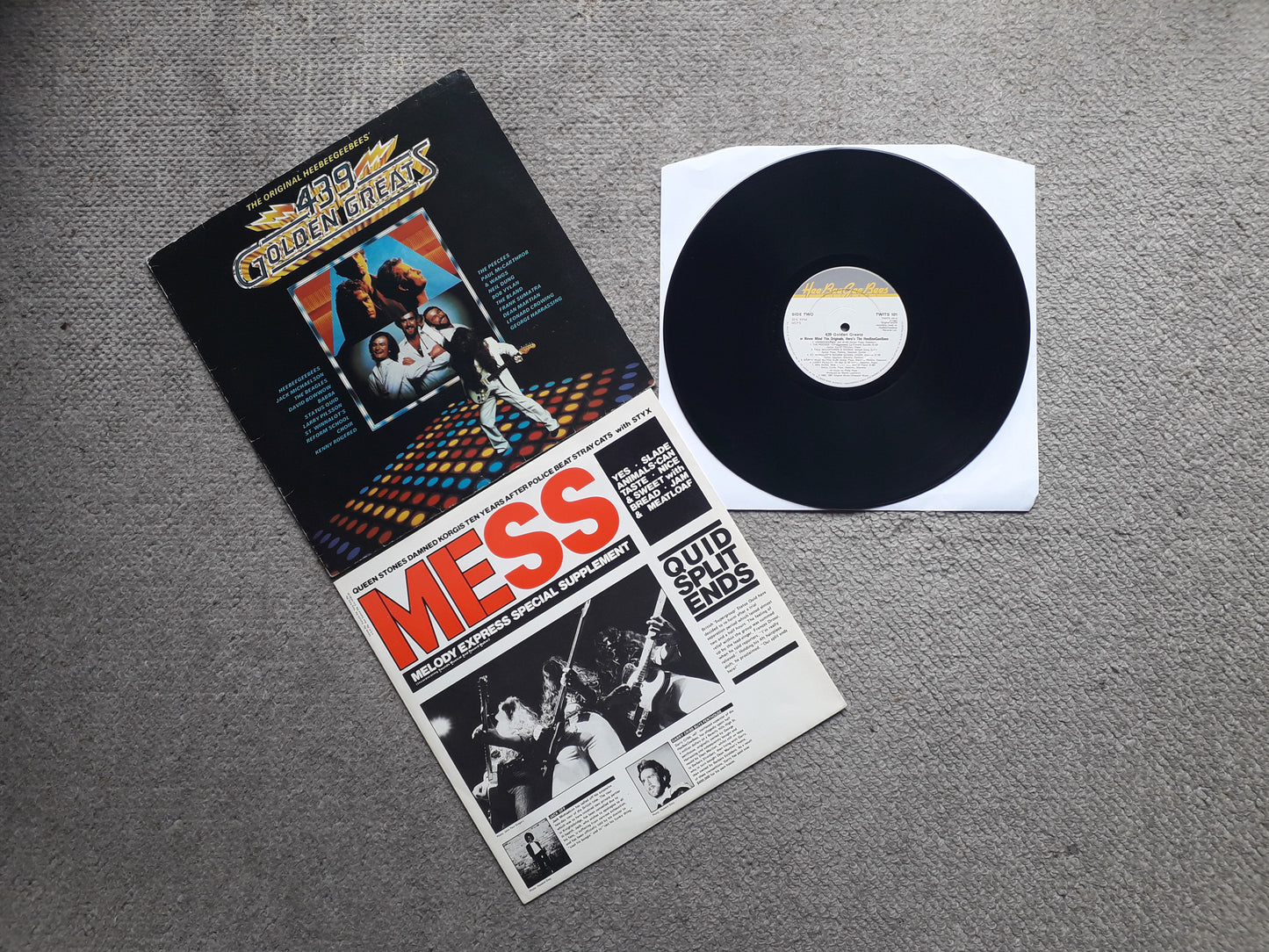 HeeBeeGeeBees – 439 Golden Greats - Never Mind The Originals Here's The HeeBeeGeeBees