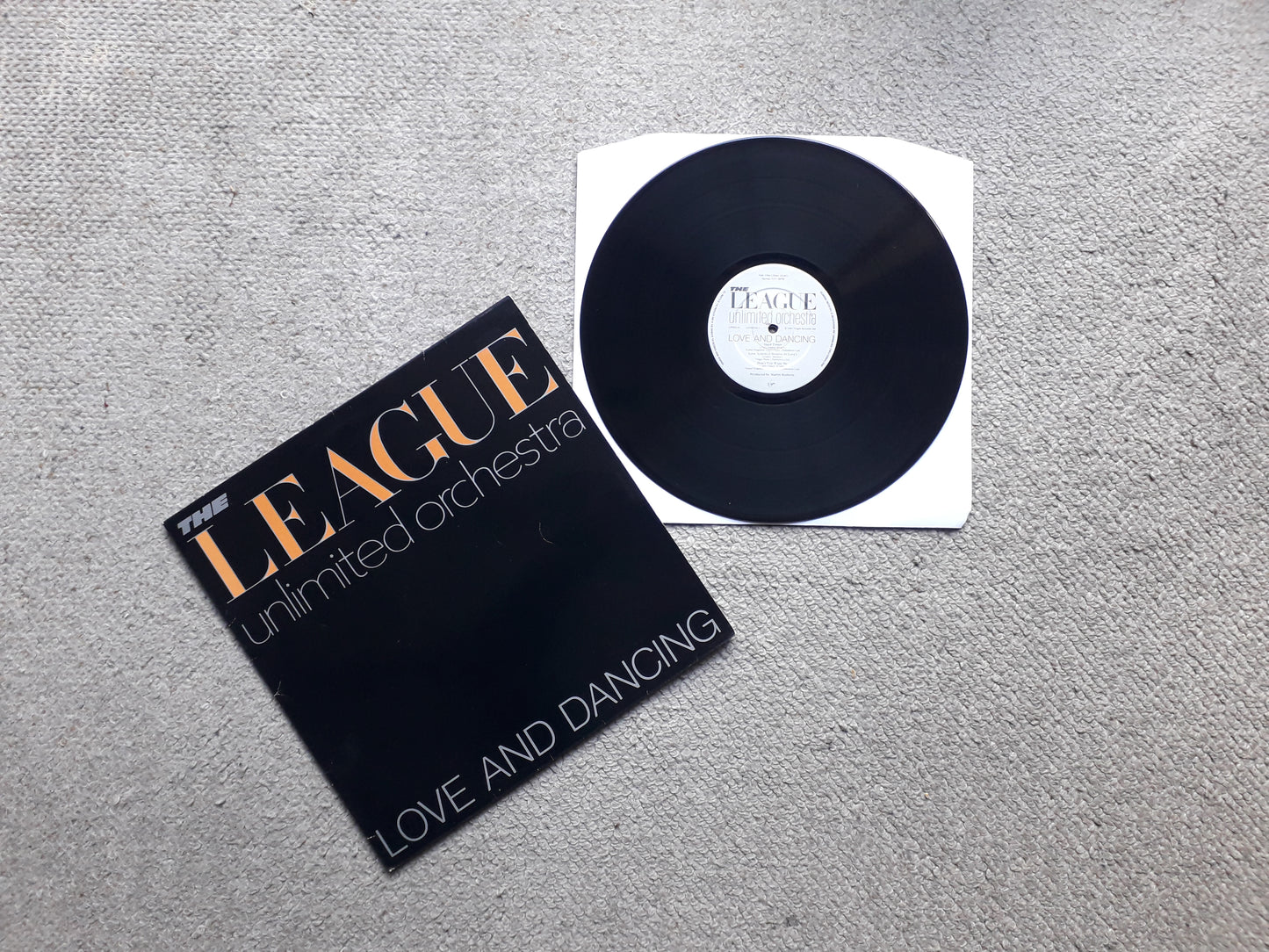 The League Unlimited Orchestra – Love And Dancing LP (OVED 6)