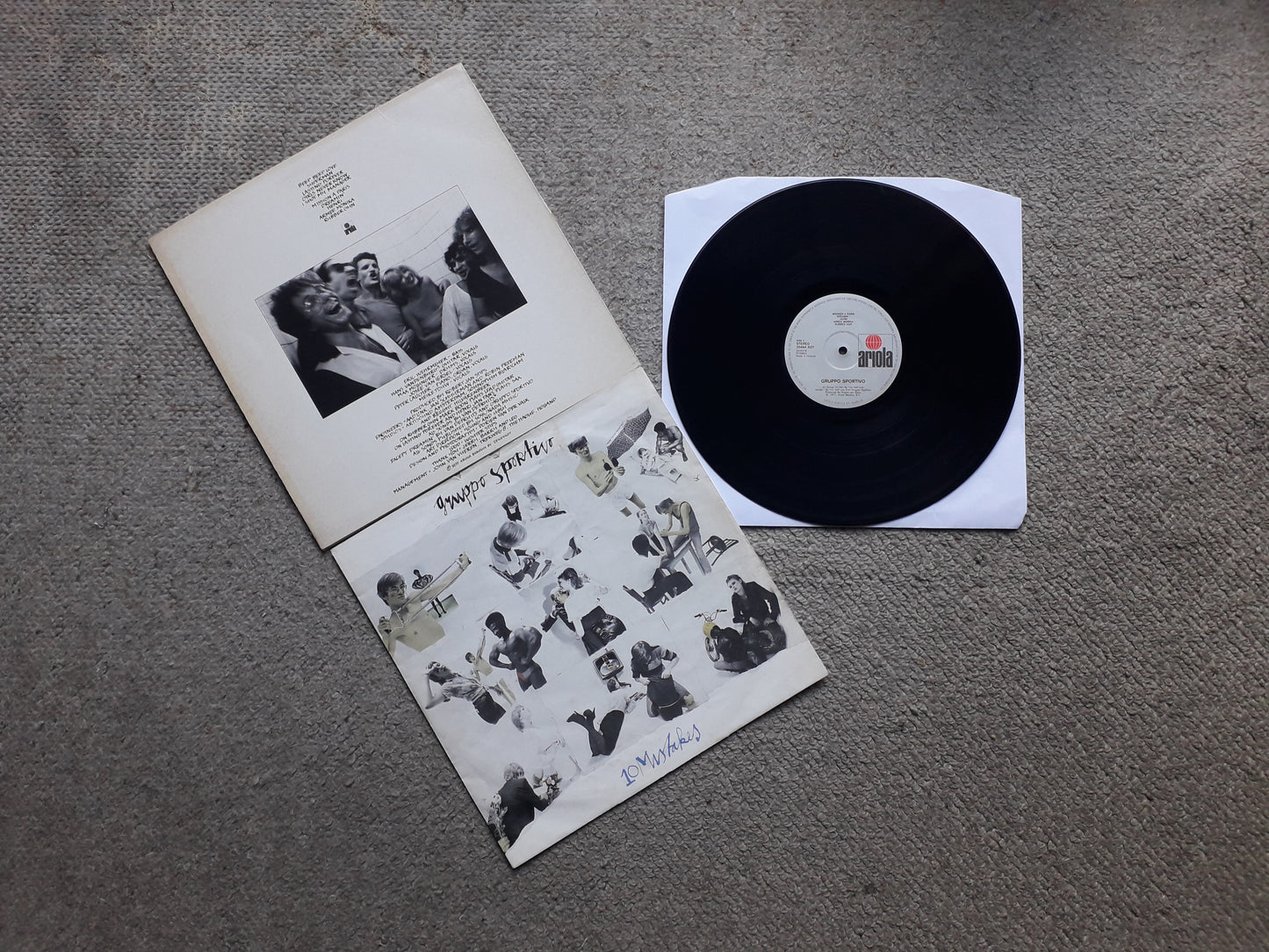 Gruppo Sportivo – 10 Mistakes LP (25464 XOT Benelux)