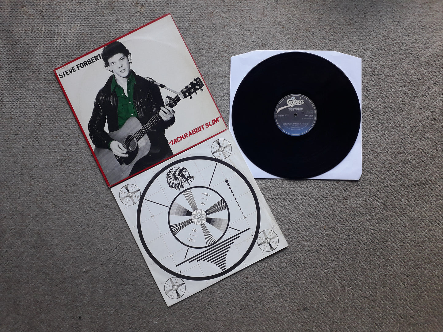Steve Forbert – Jackrabbit Slim LP (EPC 83879)
