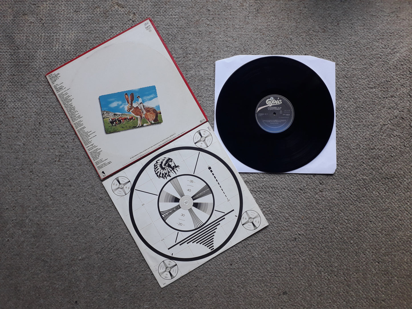 Steve Forbert – Jackrabbit Slim LP (EPC 83879)