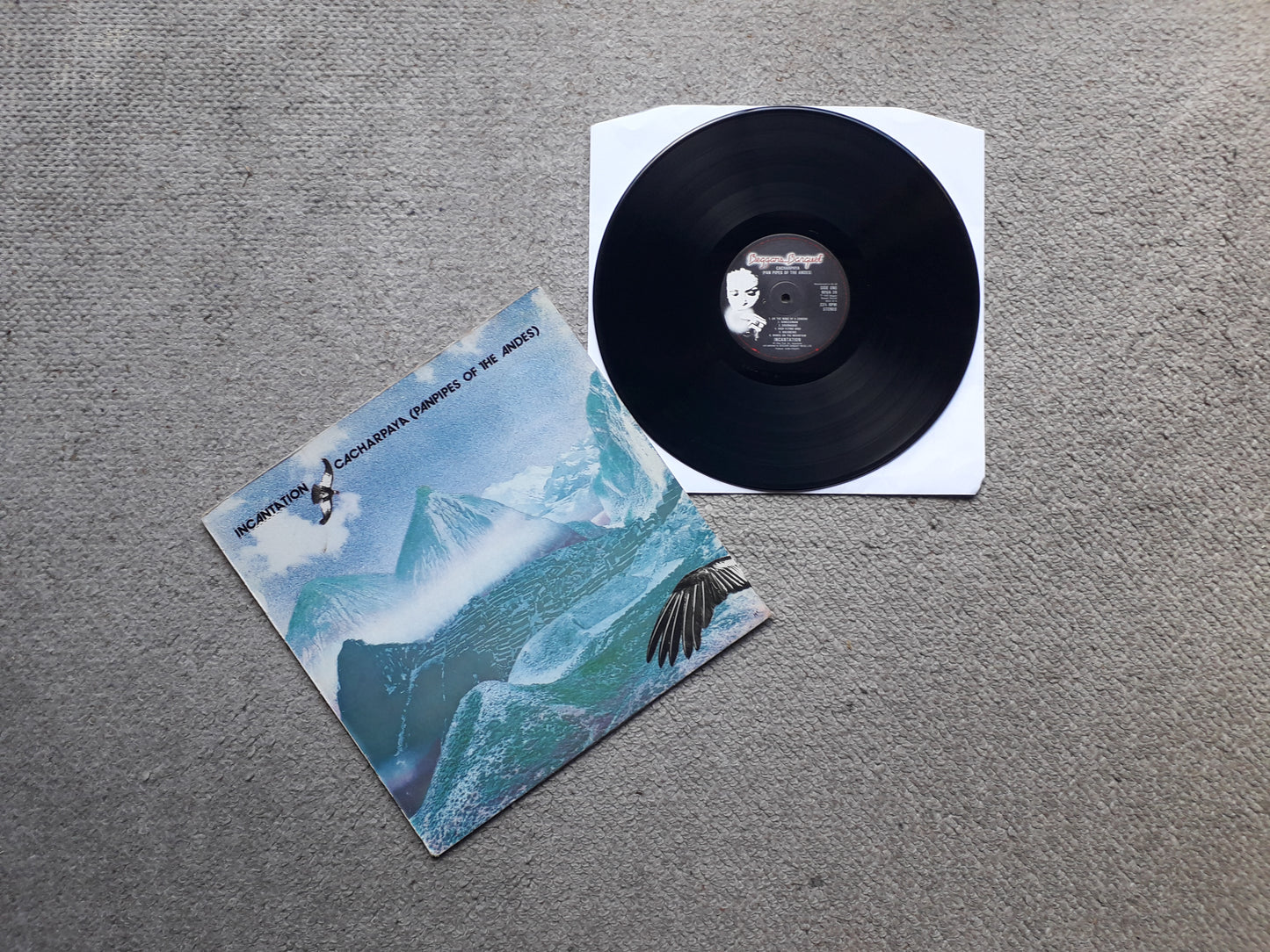 Incantation – Cacharpaya (Panpipes Of The Andes) LP (BEGA 39)