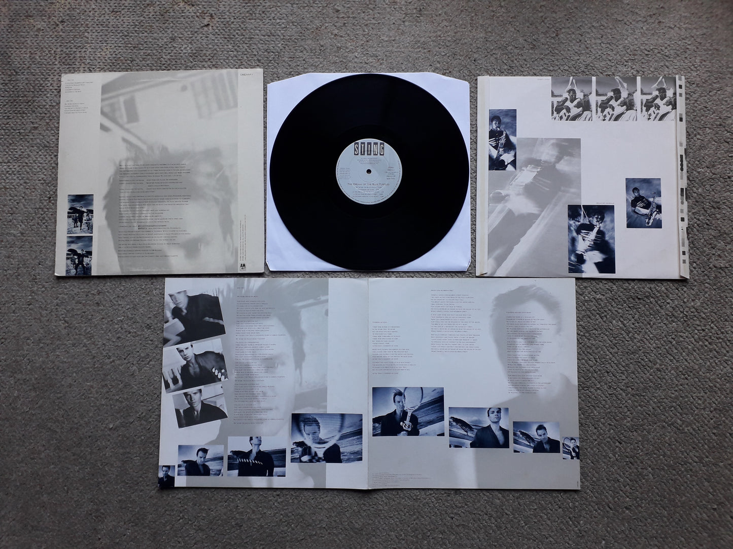 Sting-The Dream Of The Blue Turtles LP (DREAM1)